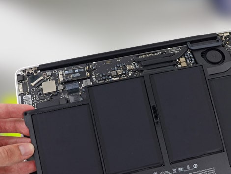 Замена аккумулятора MacBook Air