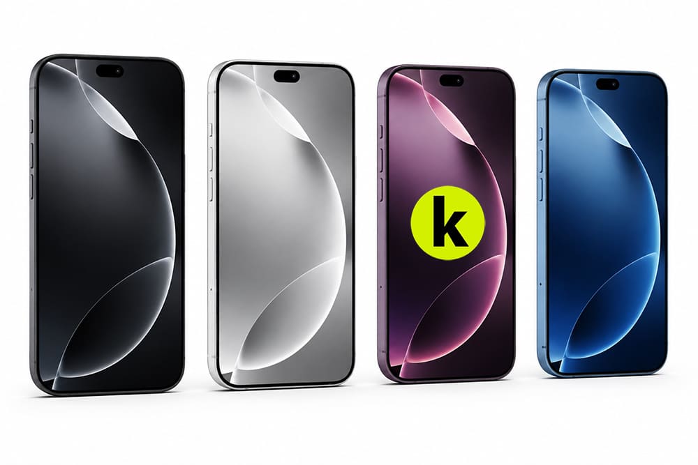 Предполагаемый дизайн iPhone 18 Pro в четырех вариантах цвета корпуса